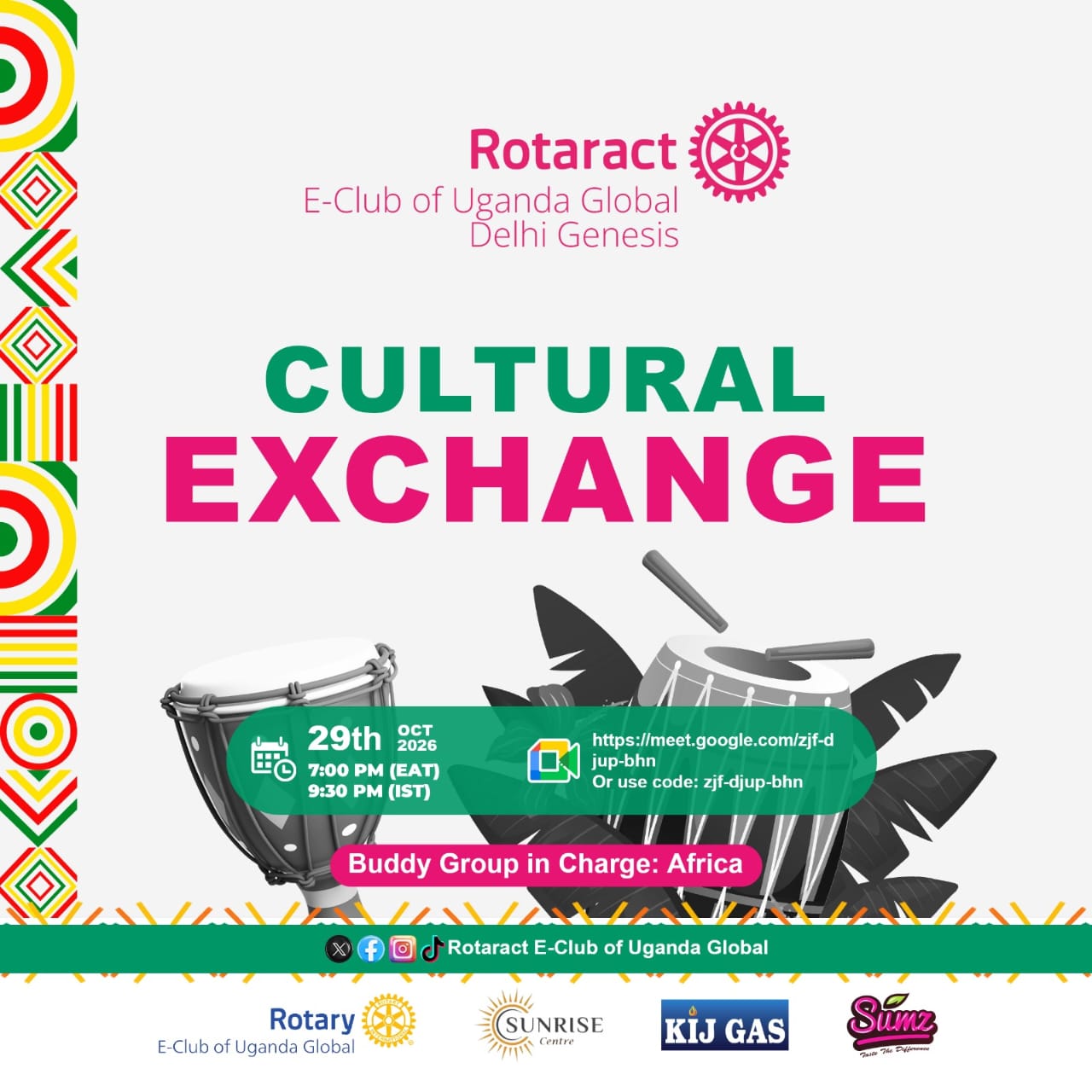 CULTURAL EXCHANGE: Uganda Meets India